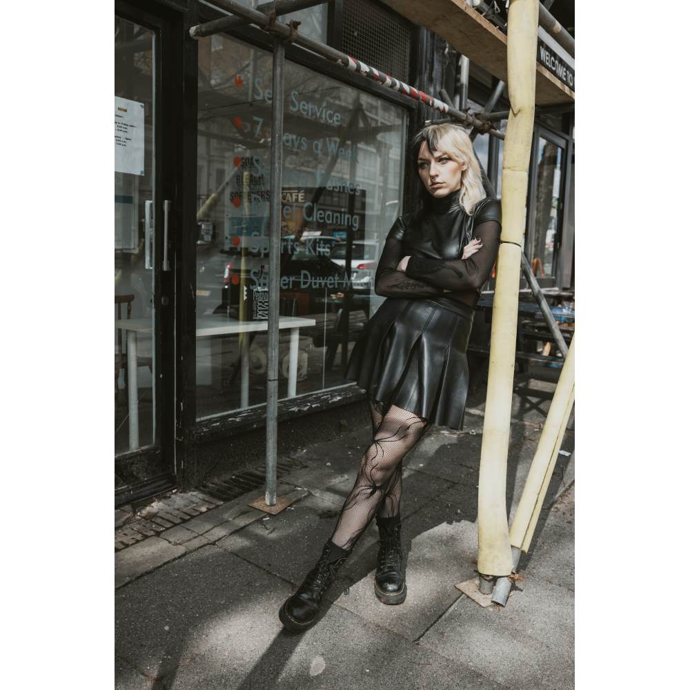 Pamela Mann - Spider Visnet panty - Zwart